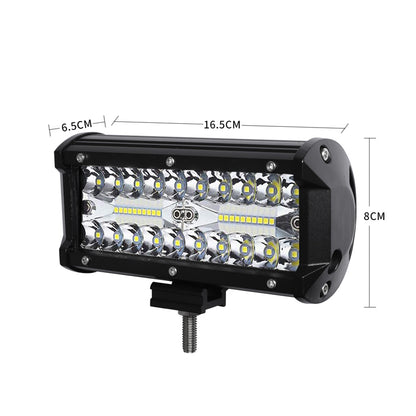 LED Light Bar Caravan Camping Spot Flood 6-Inch - 2 Pack