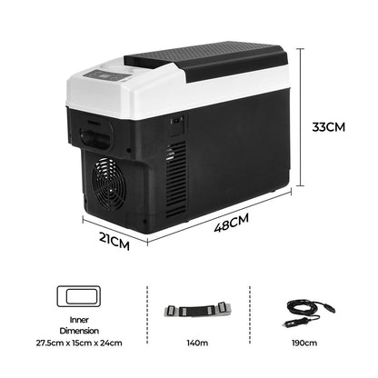 Portable Car Fridge Cooler 48x21x33cm
