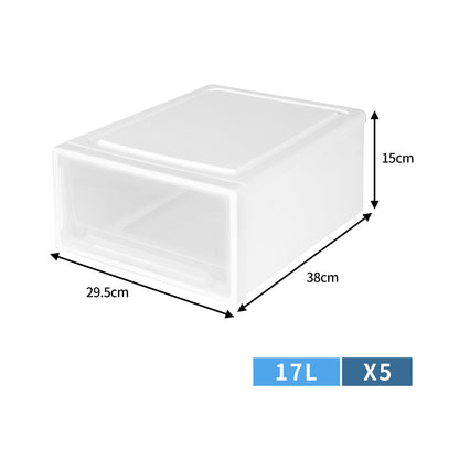 Storage Containers Medium Stackable 29.5x38x15cm