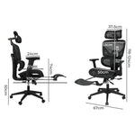 Contemporary Ergonomic Office Chair Mesh Executive Seat  Classic