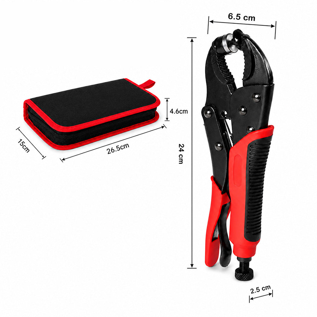 Snap Fastener Tool Adjustable Press 24x6.5x2.5cm