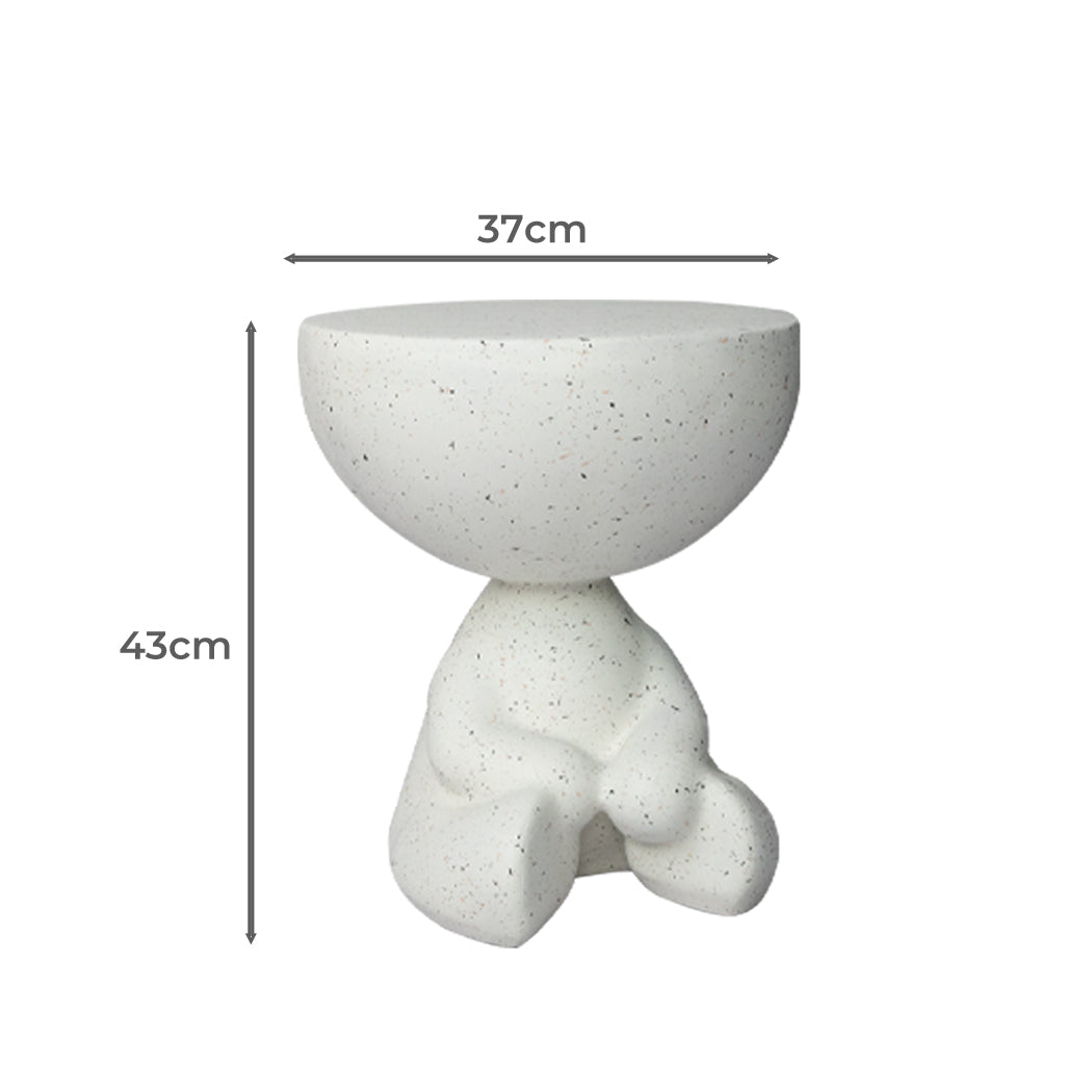 Coffee Tables - Unique Human Shape Bed Sofa Concrete Beige