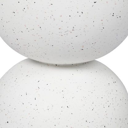 Ergonomic Side Table Terrazzo Coffee Tables Beige  High Back Support
