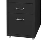 5 Drawer Office Cabinet Drawers Black