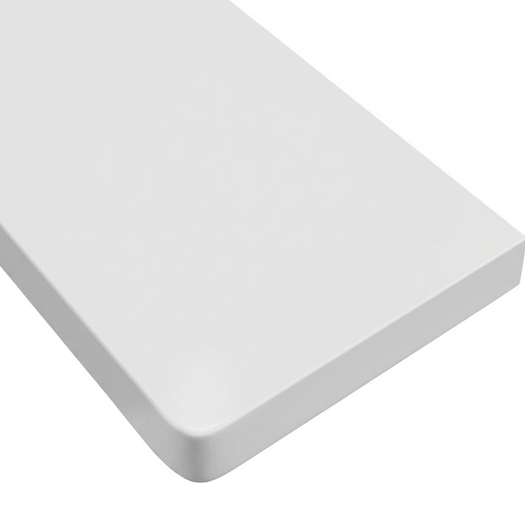 Levede Floating Shelves 6Pcs DIY Wall Mounted Storage Display Bookshelf White