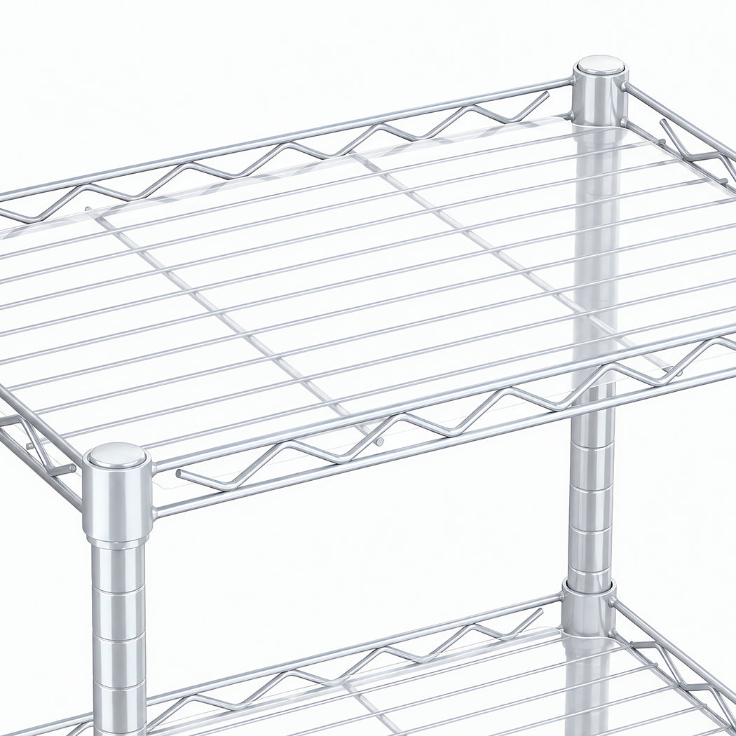 Shelving Unit 6 Tier Adjustable 42x32x161cm