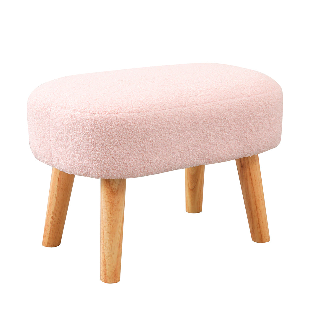 Luxury Rocking Chair Ottoman Footrest With Side Pocket  Comfortable