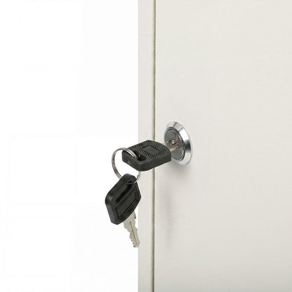 Key Safe Cabinet 42-Key Wall Mount 35x27x8cm