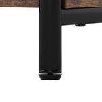 2-Tier Industrial Side Table Nightstand | HomeAndLiving