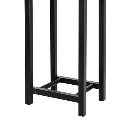 Levede Firewood Rack Metal Outdoor Storage Log Holder Fireplace 30 x 22 x 59cm