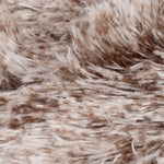 1.8m Human Size Pet Bed Fluffy Brown