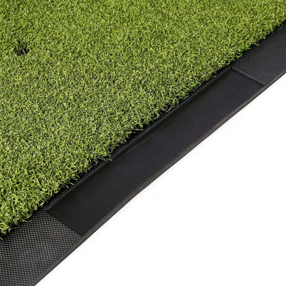 Golf Hitting Mat Dual Turf Green 74x41x5cm