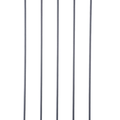 Baby Safety Gate Adjustable Pet Black 45cm Extension