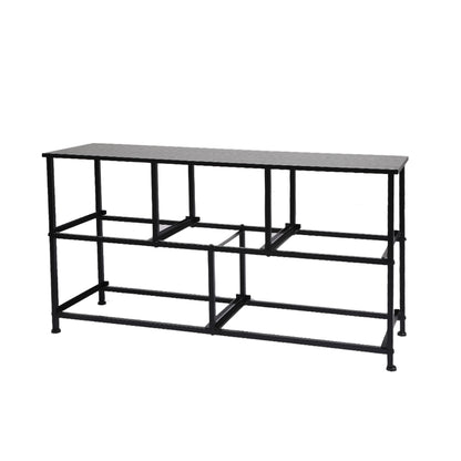 Chest of 5 Drawers Storage Cabinet Dark Grey