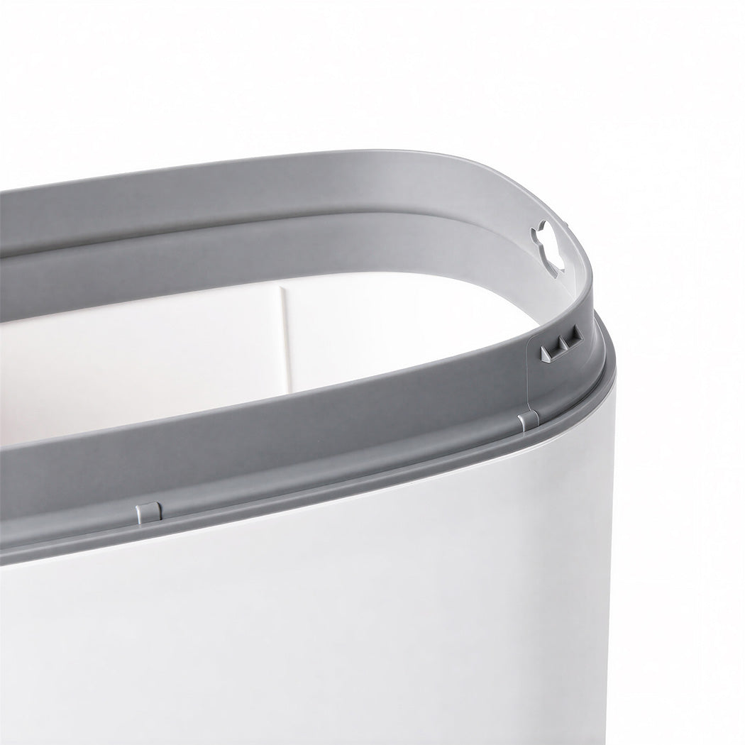 Toque Smart Sensor Trash Can 9L Automatic Touchless IPX4 Waterproof Bathroom