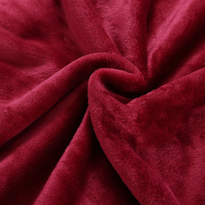Blanket Hoodie Adult Sweatshirt Burgundy