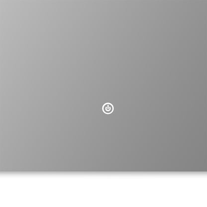 LED Wall Mirror Anti-fog Bathroom 70x50cm 50x70