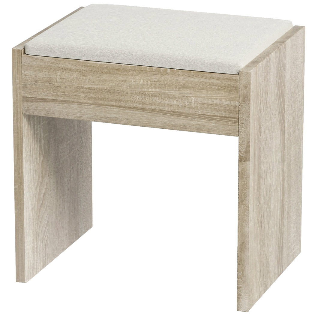 Luxury Dressing Table Stool Set Makeup Mirror Led  Durable Frame