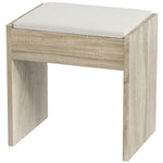 Luxury Dressing Table Stool Set Makeup Mirror Led  Durable Frame