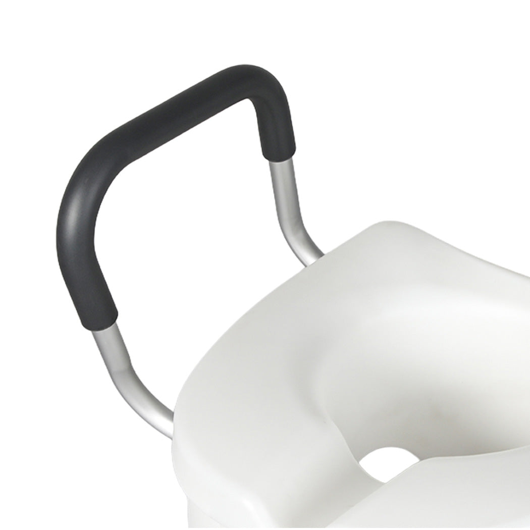 Raised Toilet Seat With Handles 41x49x45cm