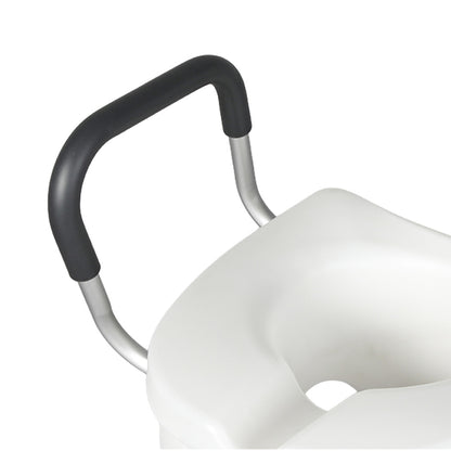 Raised Toilet Seat With Handles 41x49x45cm