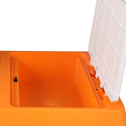 Car Boot Organiser 2 Layer Foldable Orange