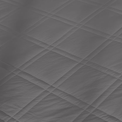 Weighted Blanket Cotton Heavy Grey Single