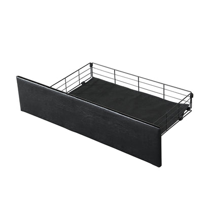 Premium Queen Bed Frame PU 4 Drawer USB Charge  Premium Quality Build