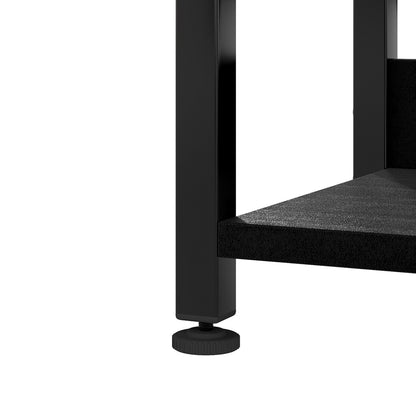 Gaming Desk Computer Table 140cm Black 140x48x86.5cm