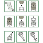 200m Nappy Bin Refill Kit Compatible