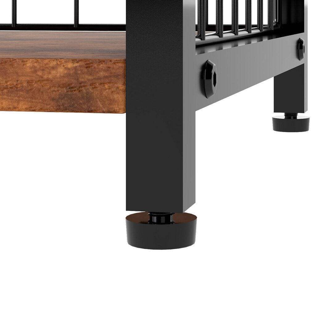 3-Tier Side Table Storage 40x30x60cm
