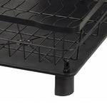2 Tier Dish Drying Rack Black 360° Drain | HomeAndLiving