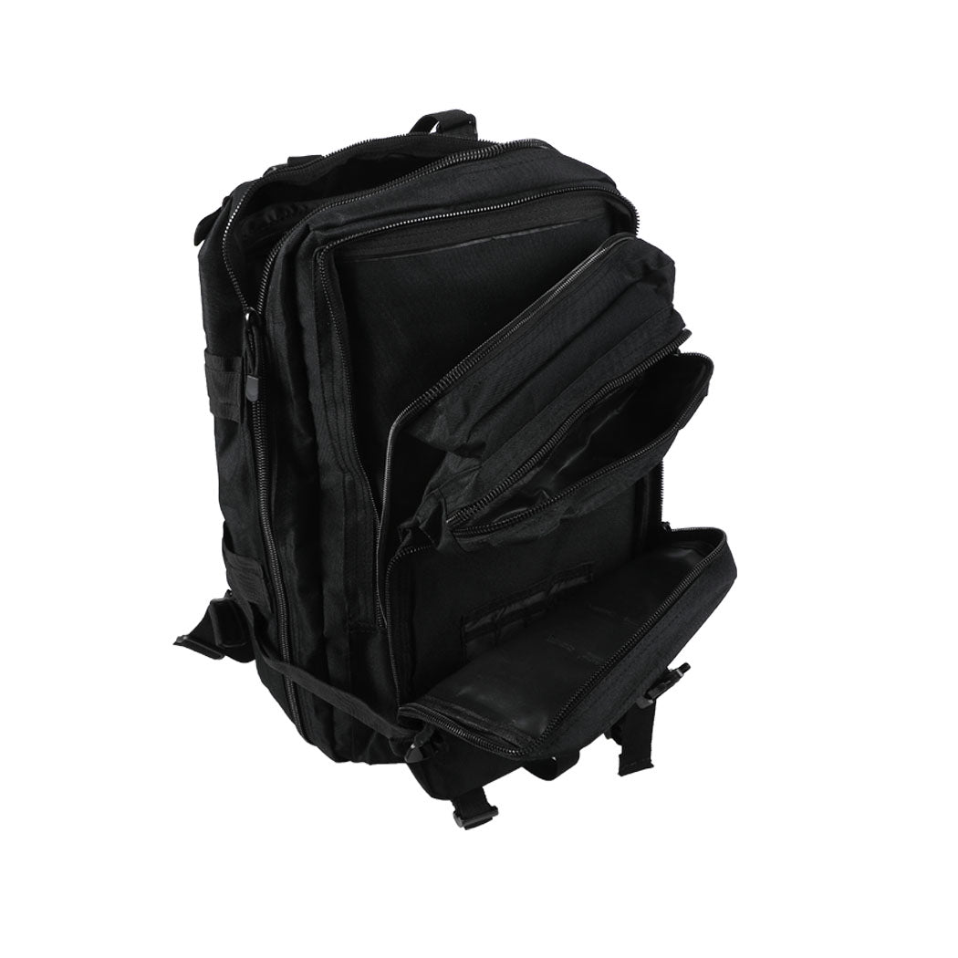 40L Military Tactical Backpack Black