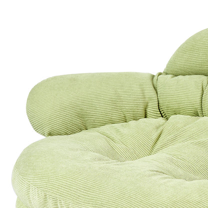 Pet Sofa Green Fabric 70x56x42cm