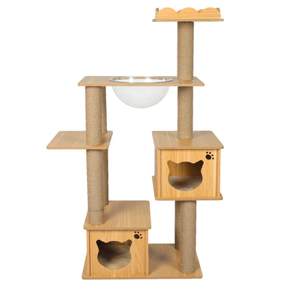 Cat Tree Scratcher Tower 60x40x138cm
