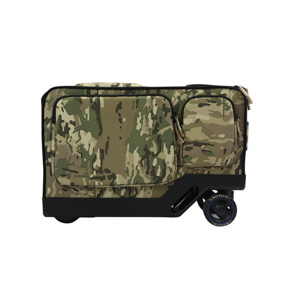 Electric Riding Luggage Green 7x18650cm