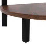 Contemporary 5 Tier Corner Shelf Industrial  Soft Cushion Classic