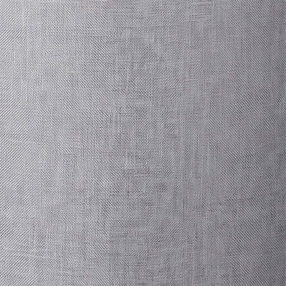 Lamp Shade Grey Linen Drum Set 26x26x18cm
