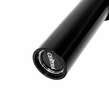 Centra Olympic Barbell Ez Curl Bar W Bar 810lbs Alloy Steel Black