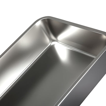 Stainless Steel Cat Litter Box Large 60x40x31.5cm