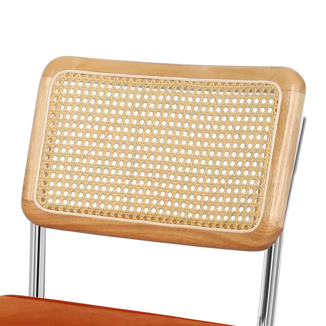Minimalist 6xRattan Chair Dining Chairs  Multipurpose Use Classic