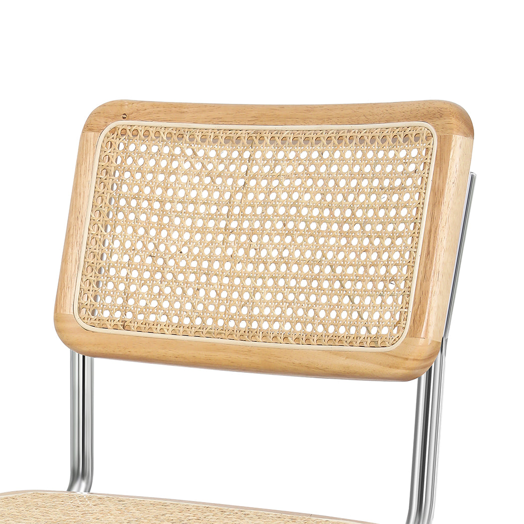 Cozy 8x Rattan Chair Dining Chairs  Scandi Inspired Design Classic