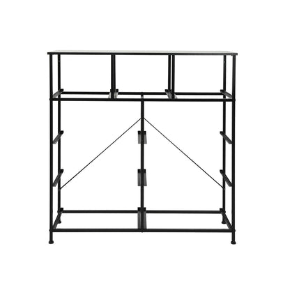 Versatile 9 Chest of Drawers Storage Cabinet  Foldable Function