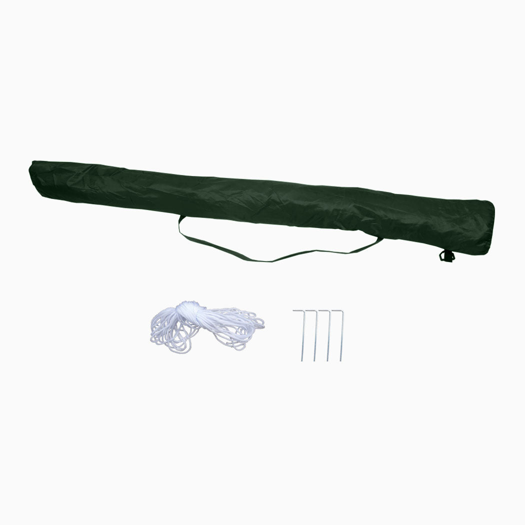 Beach Umbrella Outdoor Umbrellas Green 2.13M