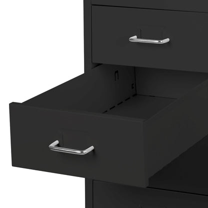 8 Drawer Office Cabinet Drawers Black