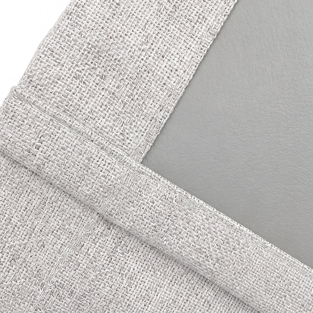 Marlow 2 Panels Blackout Curtains Linen Look Curtain Draperies Window Bedroom