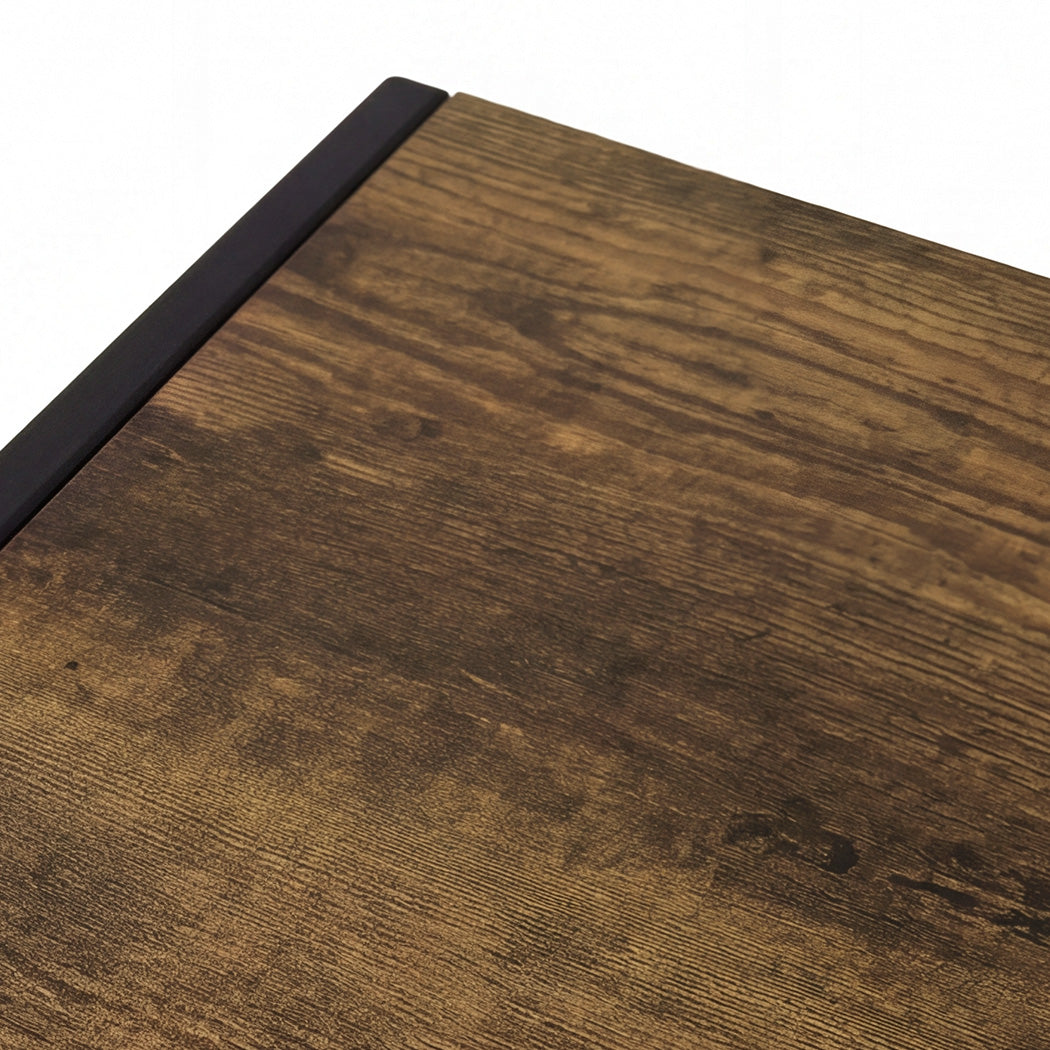 Vinyl Record Stand Black 16x16x0.8cm