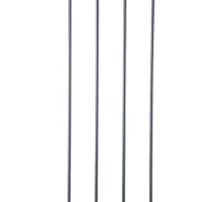 Baby Safety Gate Adjustable Pet Black 30cm Extension