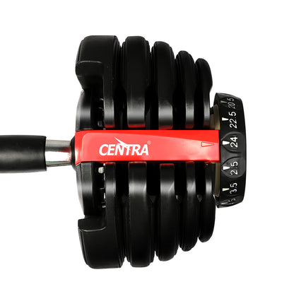 Adjustable Dumbbell Set 24kg 45x23x21cm