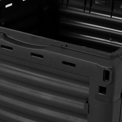 290L Compost Bin Food Waste Recycling Black